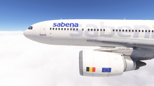 iniBuilds A310-300 /w cabin Sabena (OO-SCA, OO-SCB, OO-SCC)