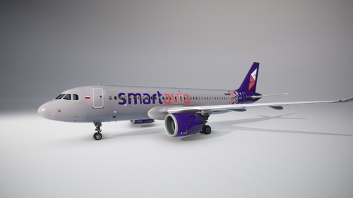 inibuilds a320 neo Smartavia (RA-73663)
