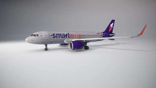 inibuilds a320 neo Smartavia (RA-73662)