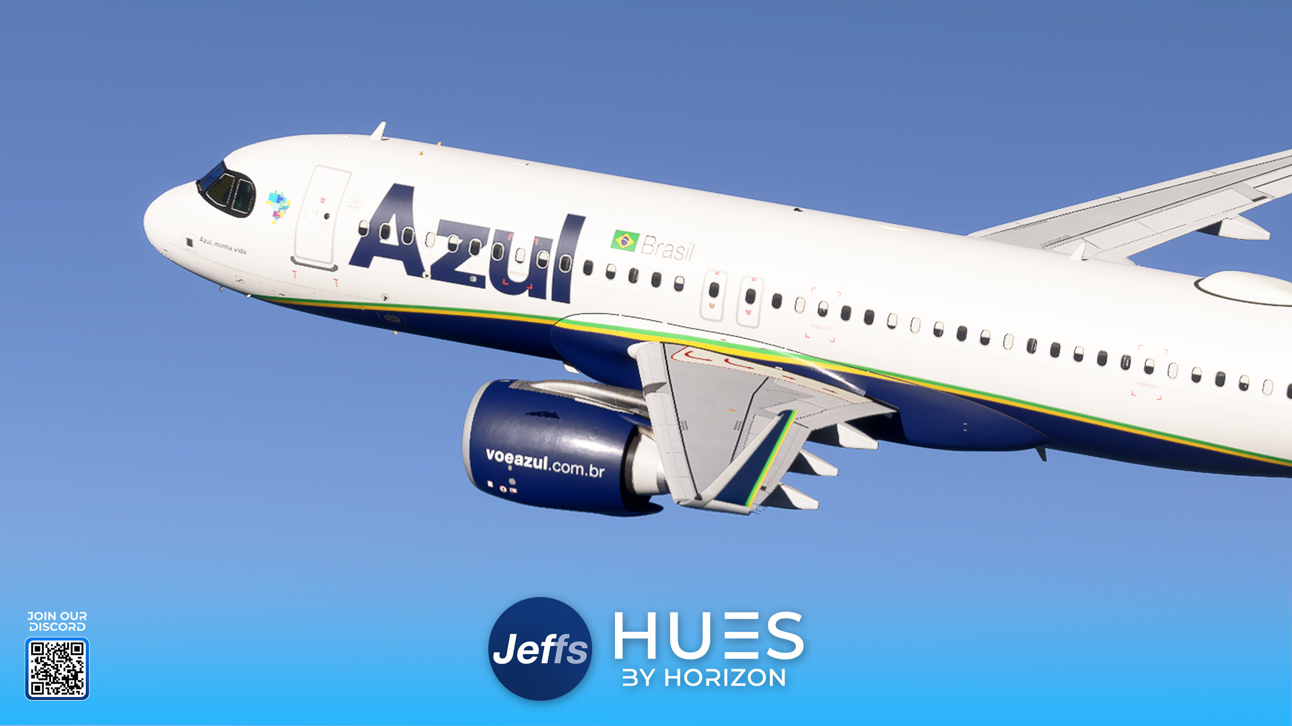 iniBuilds A320neo | Azul Linhas Aéreas - PR-YSG | Azul, Minha Vida | 8K w/Cabin - Image 1