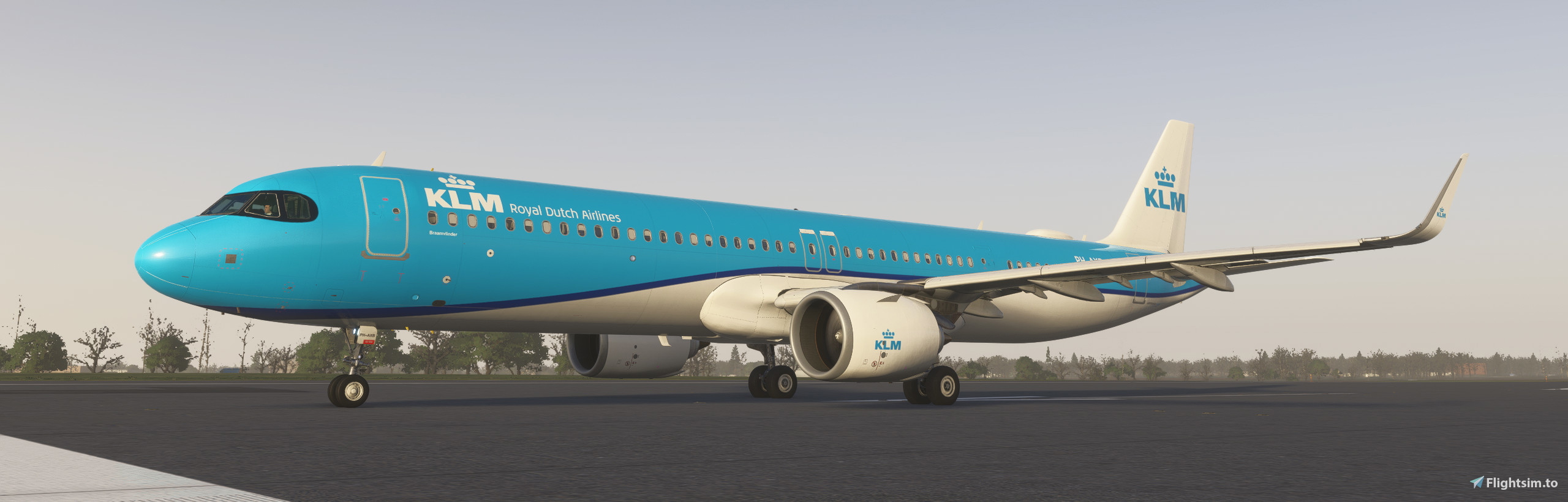 iniBuilds A321neo | KLM  PH-AXB | MSFS 2024 - Image 1