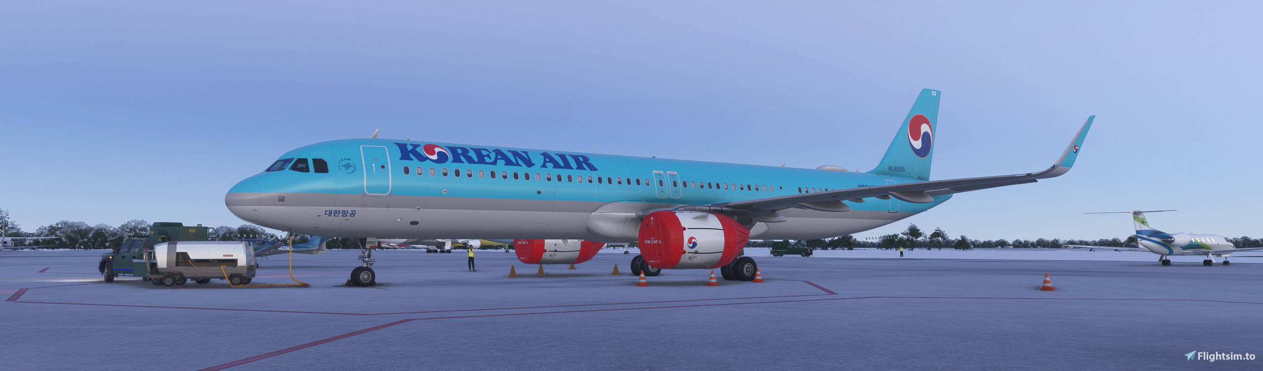 iniBuilds A320neo | Korean Air  HL8505 | MSFS 2024 - Image 1