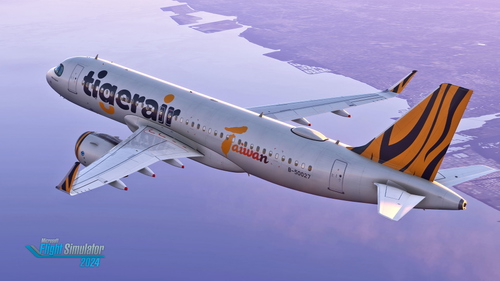 iniBuilds A320neo Tigerair Taiwan MSFS2024
