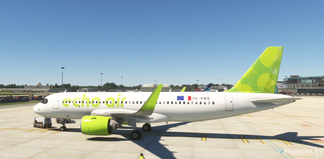 IniBuilds A320Neo V2 EchoAir (9H-RMB)[4K] VA for Microsoft Flight ...