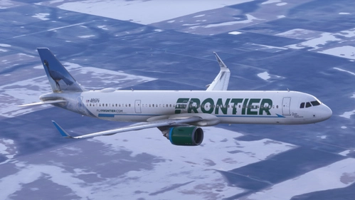 iniBuilds A321LR Frontier | Quin the Great Curassow | N656FR | 8K