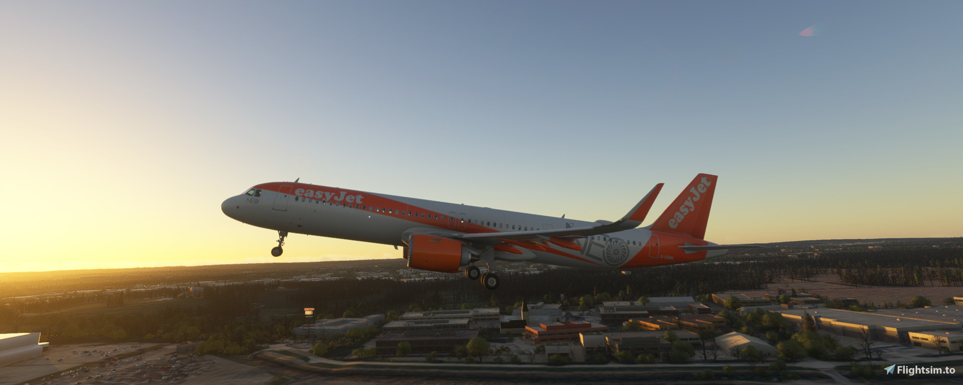 iniBuilds A321neo | Easyjet G-UZMA | MSFS 2024 - Image 1
