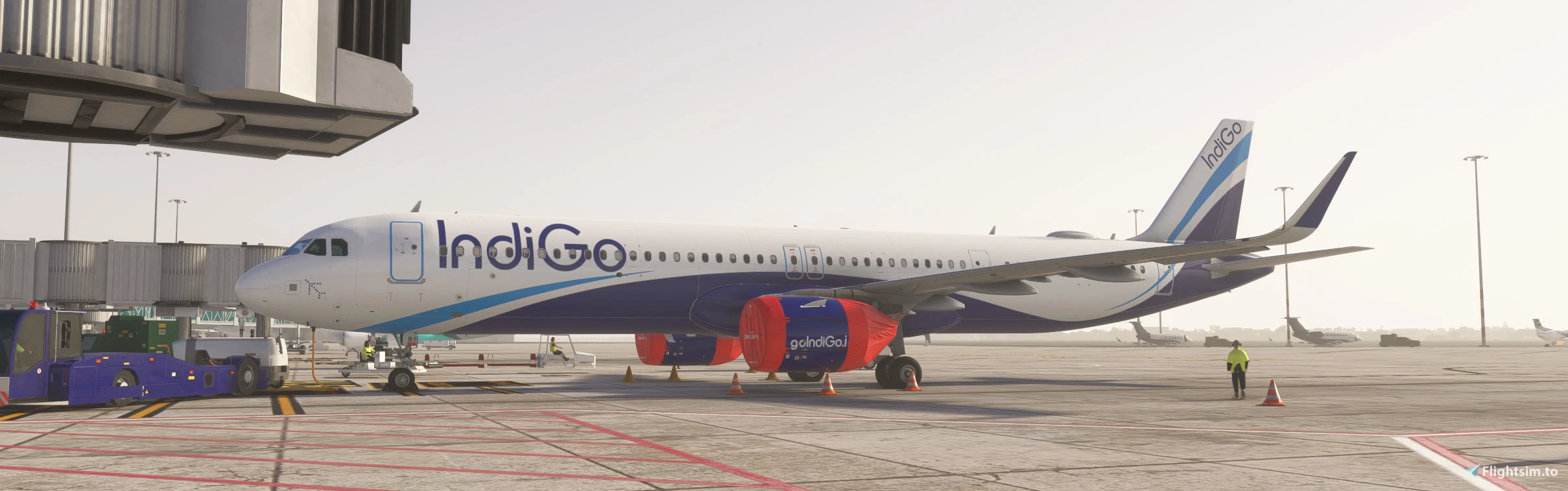 iniBuilds A321neo | IndiGo VT-IBY | MSFS 2024 - Image 1