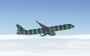 iniBuilds A321neo LR Condor Green Island Livery (W/ Cabin) 8K thumbnail 3