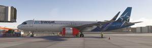 iniBuilds A321neo |Air Transat C-GOKE | MSFS 2024 thumbnail 1