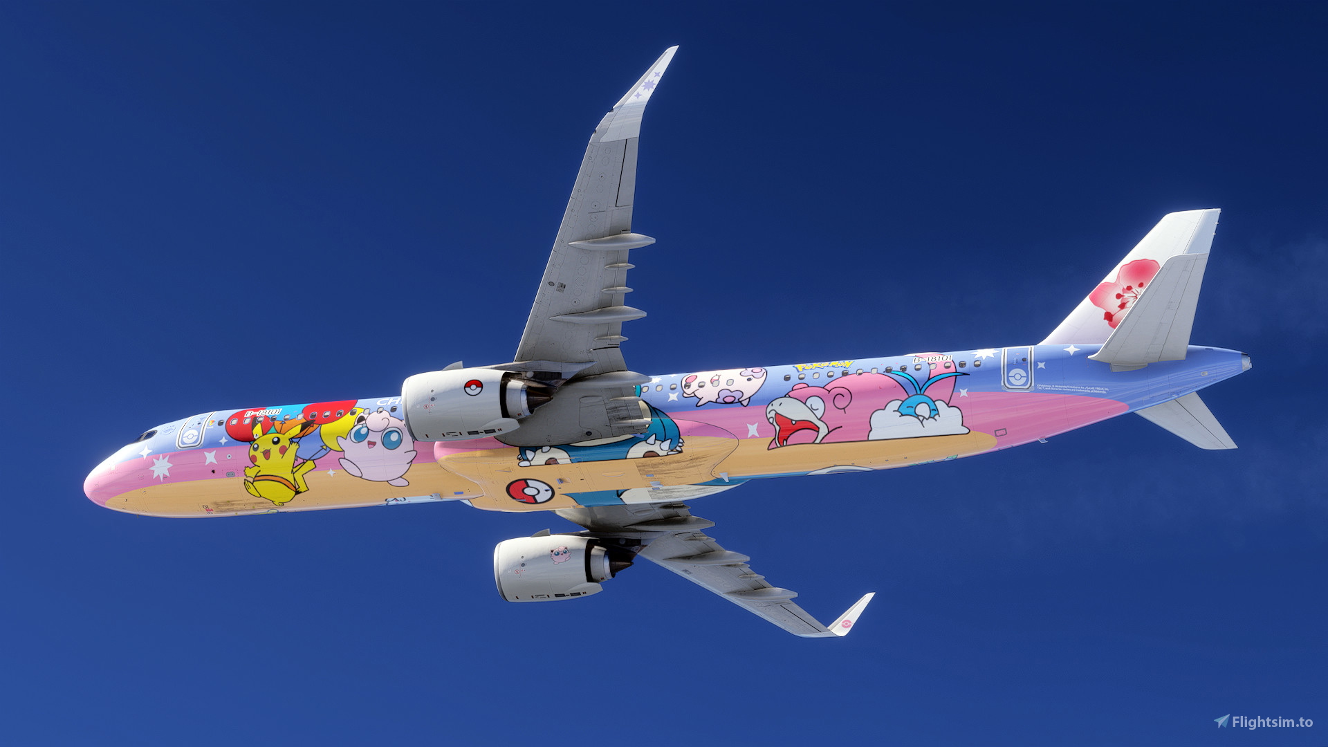 CHINA AIRLINES A321neo ポケモン チャイナ jc China Airlines Unveils Stunning Pikachu Airbus A321neo And