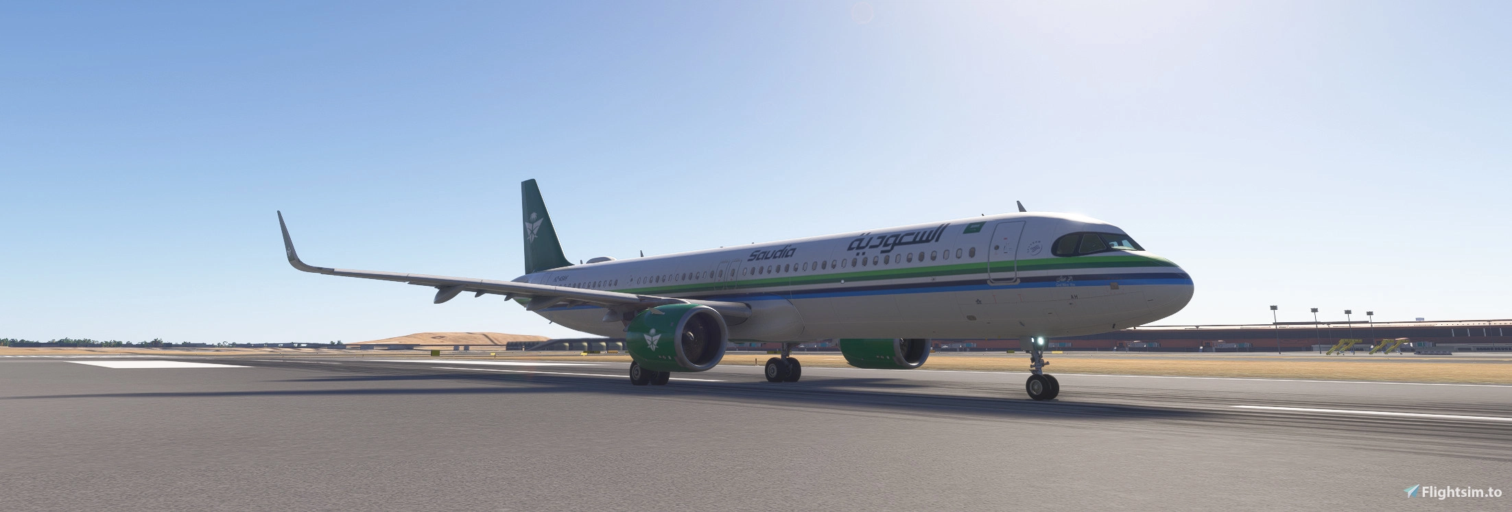 iniBuilds A321neo | Saudi Airlines HZ-ASAH | MSFS 2024 - Image 1