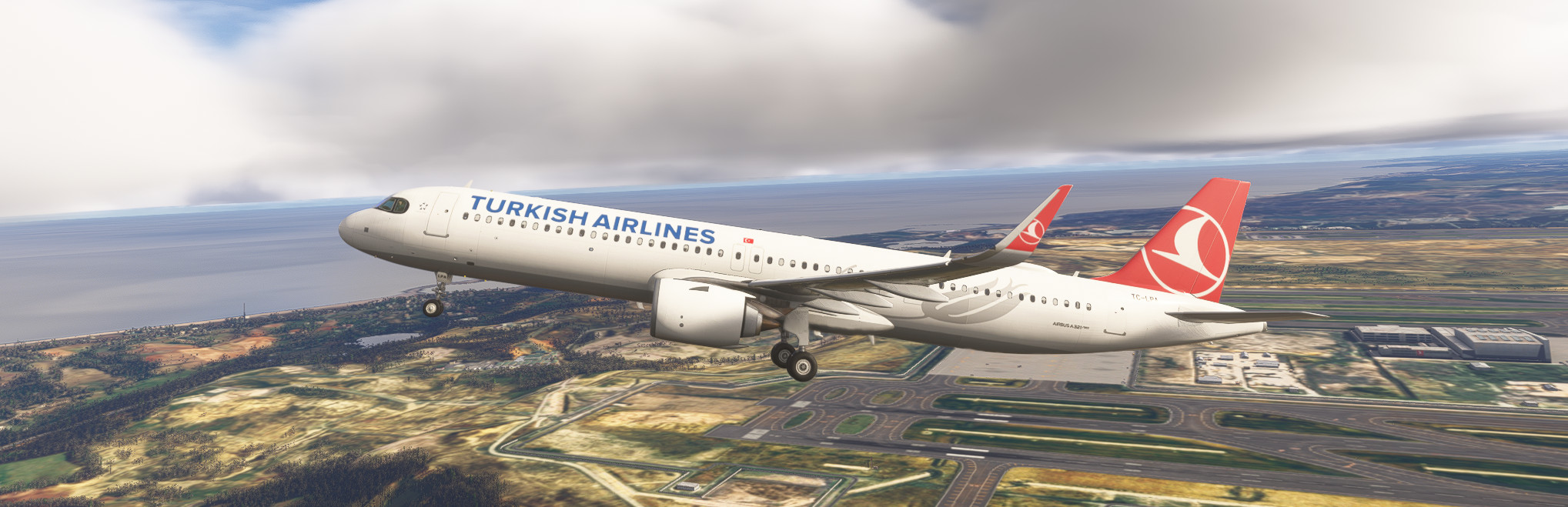 iniBuilds A321neo | Turkish Airlines TC-LPA | MSFS 2024 - Image 1