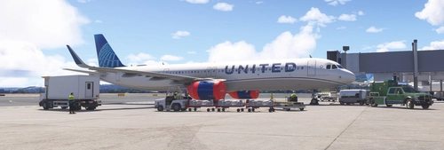 iniBuilds A321neo | United Airlines N14502 | MSFS 2024 |