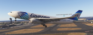 iniBuilds A330-200 | Egyptair  SU-GCE  | MSFS 2024 thumbnail 1