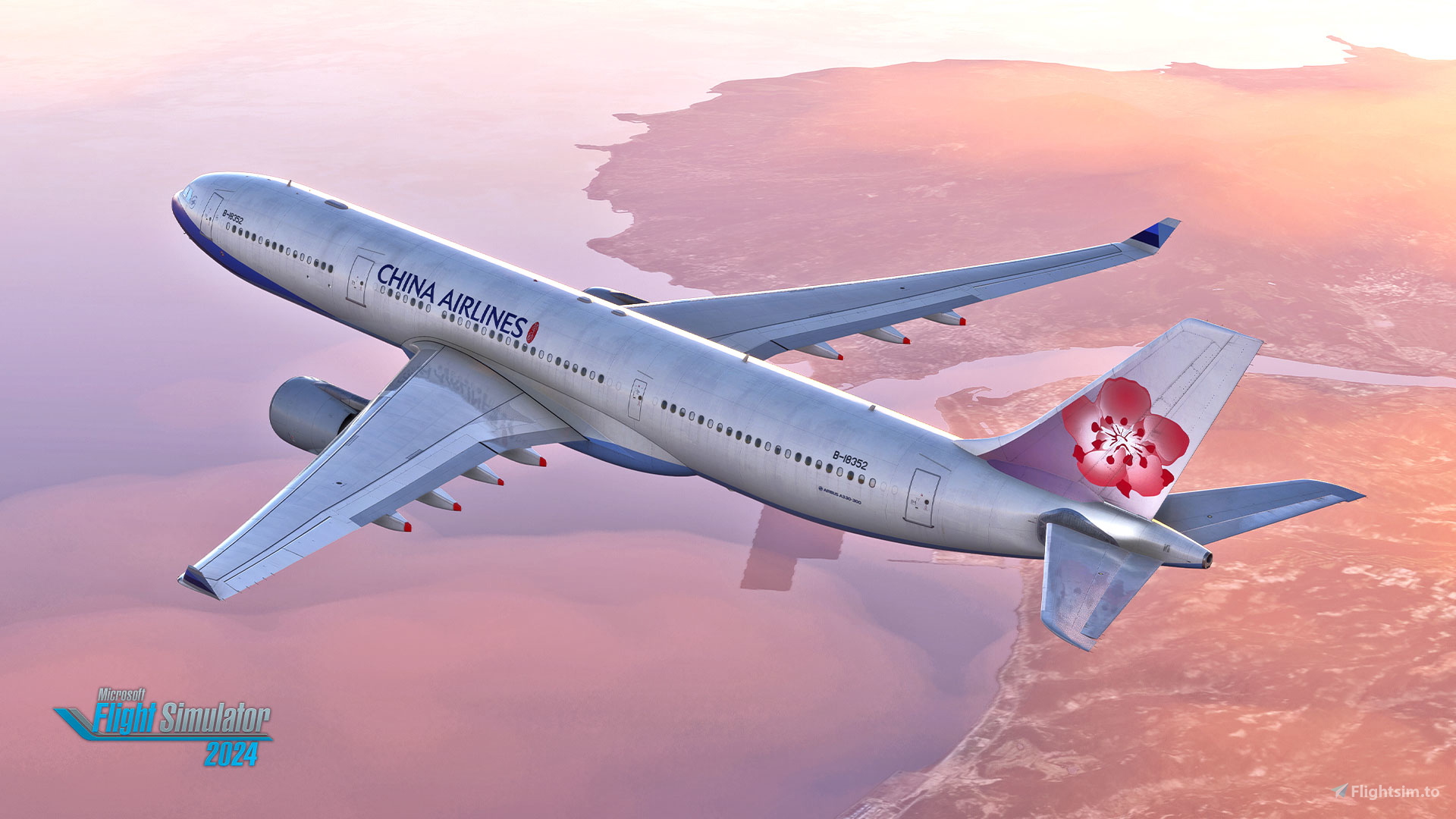 CHINA AIRLINES A330-300 雲門舞集 特別塗装 AV4061 Sky500 A330-300 チャイナ・エアライン（中華航空） 特別塗装