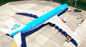 [iniBuilds A330-300]   KLM   PH-AKE (Praça do Rossio - Lisboa) thumbnail 3
