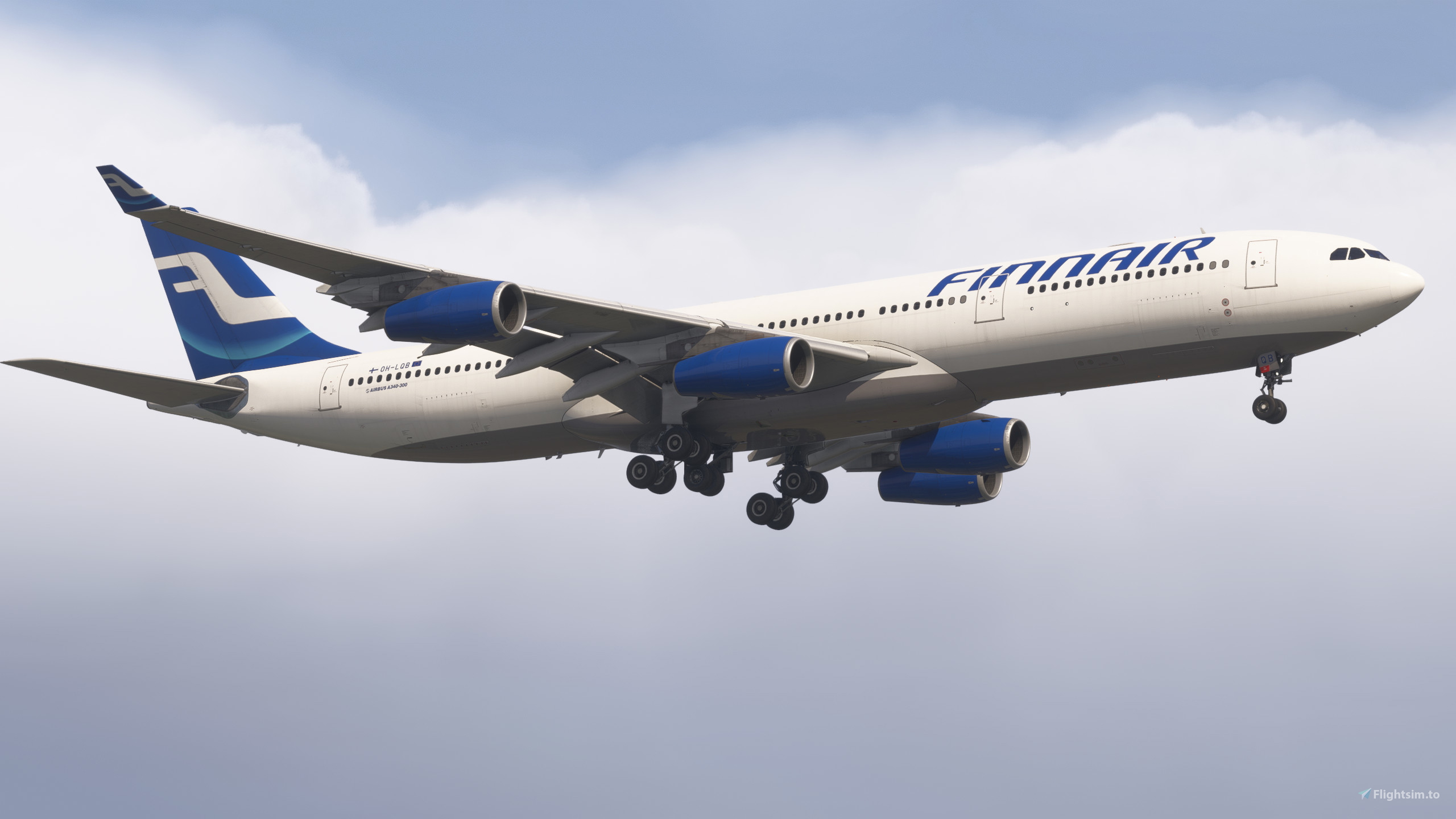 Inibuilds A340-300 — Finnair OH-LQB (2010) - Aircraft Liveries for