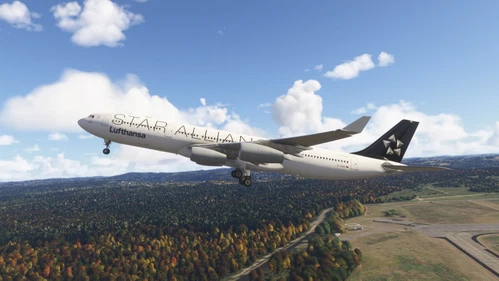iniBuilds A340-300 | Lufthansa D-AIGN (Star Alliance) | MSFS 2024 | Requested