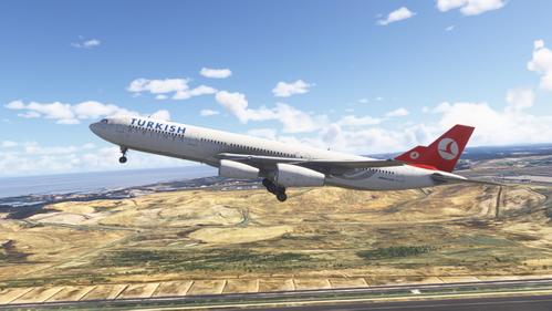 iniBuilds A340-300 | Turkish Airlines TC-JDN (old livery) | MSFS 2024