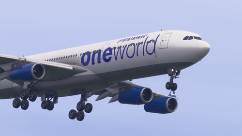 Inibuilds A340-300 — Finnair Oneworld OH-LQE (2010)