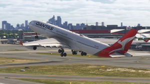 iniBuilds A340-300 Qantas VH-QPM thumbnail 1