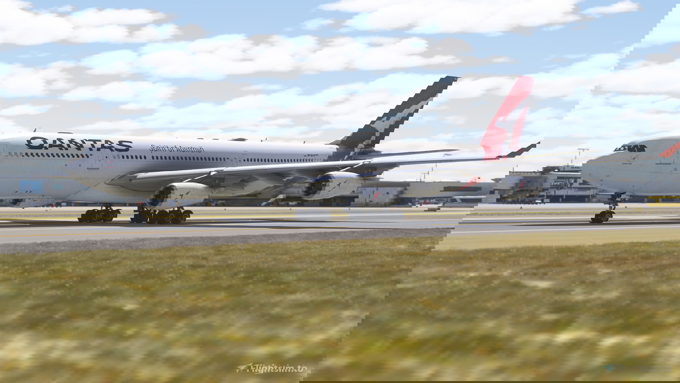 iniBuilds A340-300 Qantas VH-QPM for Microsoft Flight Simulator | MSFS