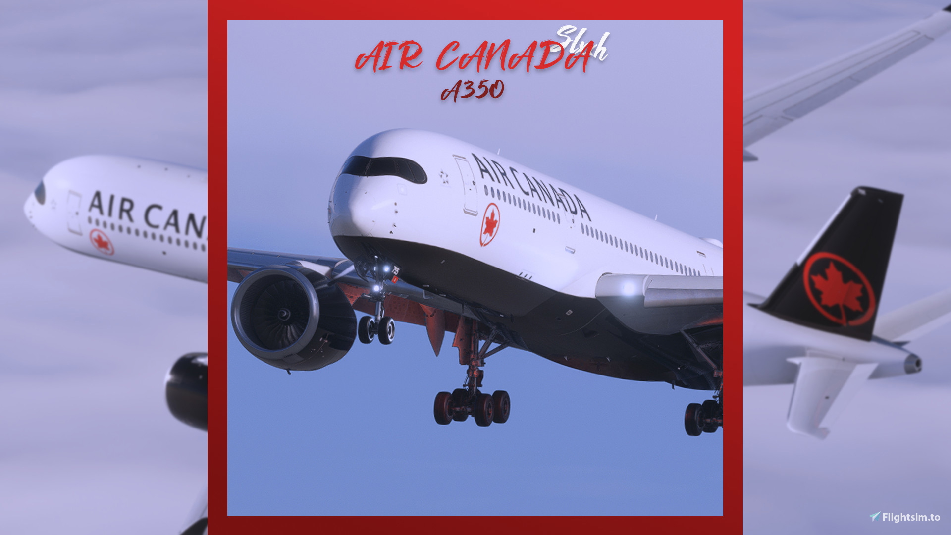 Inibuilds A350 | Air Canada A359/A35K (Fictional) [8K]  - Image 1