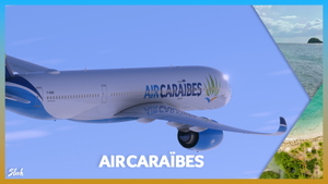 Inibuilds A350 | Air Caraïbes A359 FleetPack w/Cabin [8K]  thumbnail 7