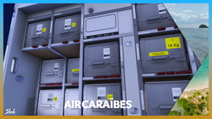 Inibuilds A350 | Air Caraïbes A359 FleetPack w/Cabin [8K]  thumbnail 10