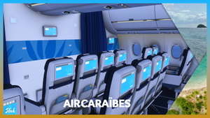 Inibuilds A350 | Air Caraïbes A359 FleetPack w/Cabin [8K]  thumbnail 12
