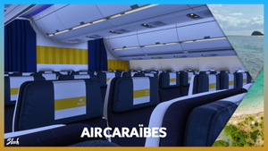 Inibuilds A350 | Air Caraïbes A359 FleetPack w/Cabin [8K]  thumbnail 13