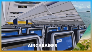 Inibuilds A350 | Air Caraïbes A359 FleetPack w/Cabin [8K]  thumbnail 14