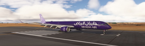 iniBuilds A350-1000 | Riyadh Air | Dark + Light liveries thumbnail 3