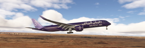 iniBuilds A350-1000 | Riyadh Air | Dark + Light liveries thumbnail 4