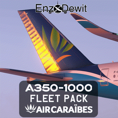 IniBuilds A350-1000 Air Caraïbes Fleet Pack  [WITH CABIN/MSFS2024]