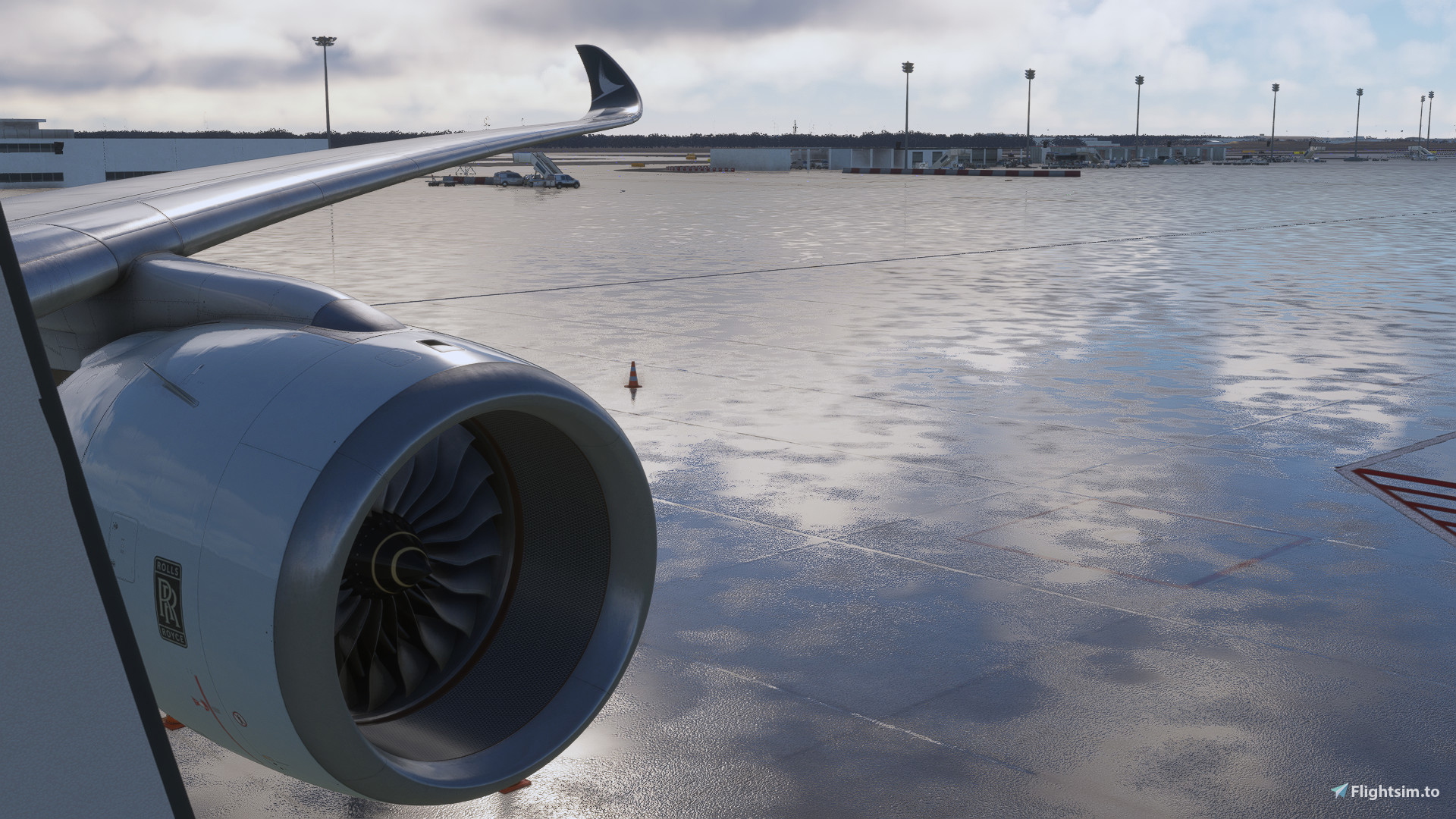 IniBuilds A350-1000 Camera Views - Image 1