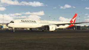 iniBuilds A350-1000 Qantas Airways VH-SUN with Cabin thumbnail 4