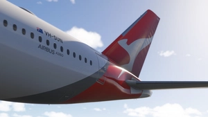 iniBuilds A350-1000 Qantas Airways VH-SUN with Cabin thumbnail 5
