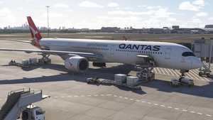 iniBuilds A350-1000 Qantas Airways VH-SUN with Cabin thumbnail 6