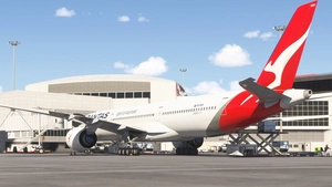 iniBuilds A350-1000 Qantas Airways VH-SUN with Cabin thumbnail 7
