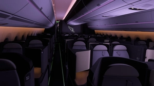iniBuilds A350-1000 Qantas Airways VH-SUN with Cabin thumbnail 2