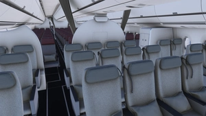 iniBuilds A350-1000 Qantas Airways VH-SUN with Cabin thumbnail 10
