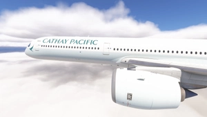 iniBuilds A350-1000 w/ cabin Cathay Pacific complete regular fleet [8K][4K] thumbnail 1