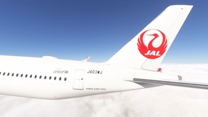 iniBuilds A350-1000 w/ cabin Japan Airlines complete fleet [8K][4K] thumbnail 2