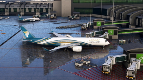 iniBuilds A350-900 - Oman Air (A4O-XWB) 8K