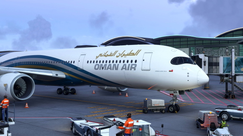 iniBuilds A350-900 - Oman Air w/Cabin 8K (A4O-XWB)