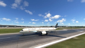inibuilds A350-900 Air China 中国国际航空  B-308M STAR ALLIANCE 4K  thumbnail 11