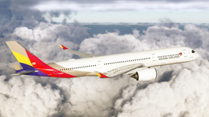 iniBuilds A350-900 Asiana Airlines [w/Cabin]  Livery Pack thumbnail 6