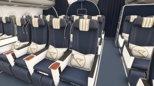 iniBuilds A350-900 w/ cabin Condor Stripes Pack [8K][4K] thumbnail 9