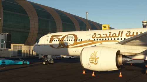 iniBuilds A350-900 Emirates "Year of the Fiftieth" | A6-EXD | Fictional